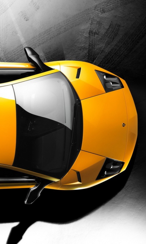 Ламборджини вид сверху обои