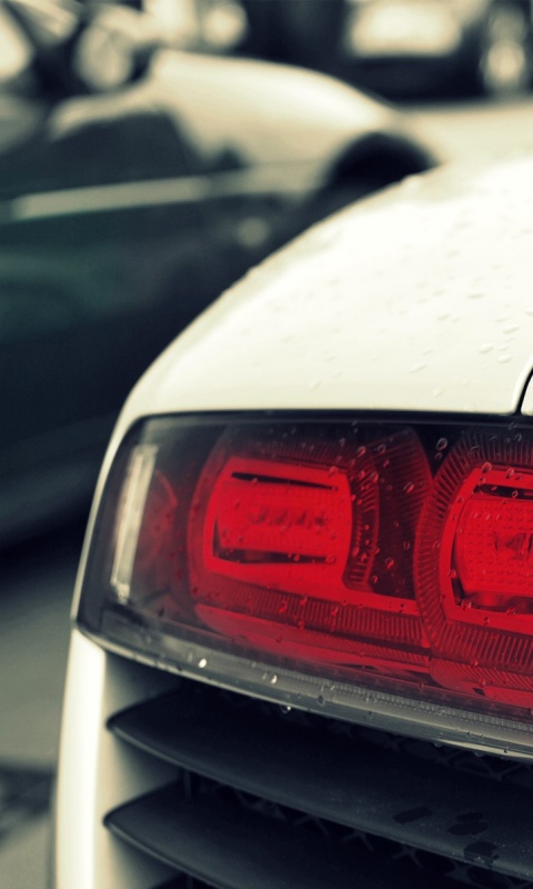 Задняя фара Audi R8 обои