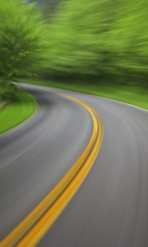 В движении обои