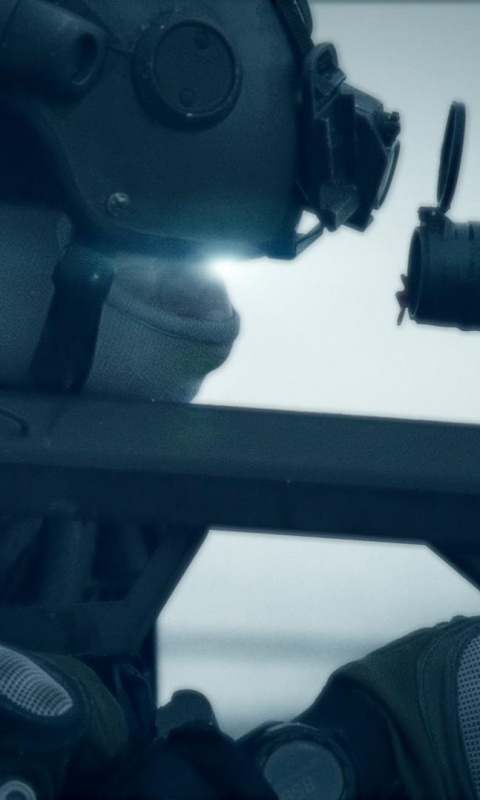 Снайпер за работой обои