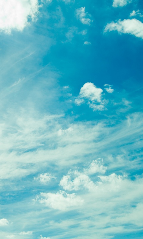 Голубое небо обои
