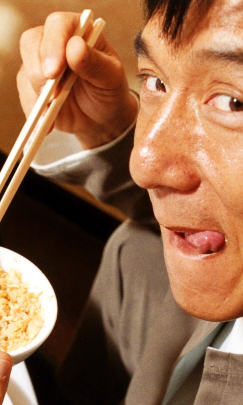 Джеки Чан одобряет рис обои