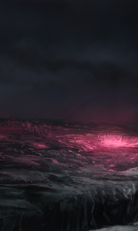 Безжизненная каменная долина обои