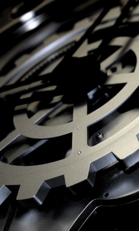 Механизм часов обои