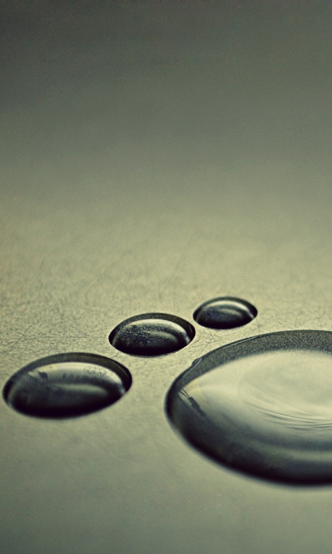 Капли воды обои