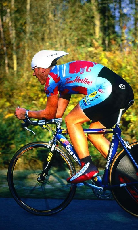 Велосипедист обои