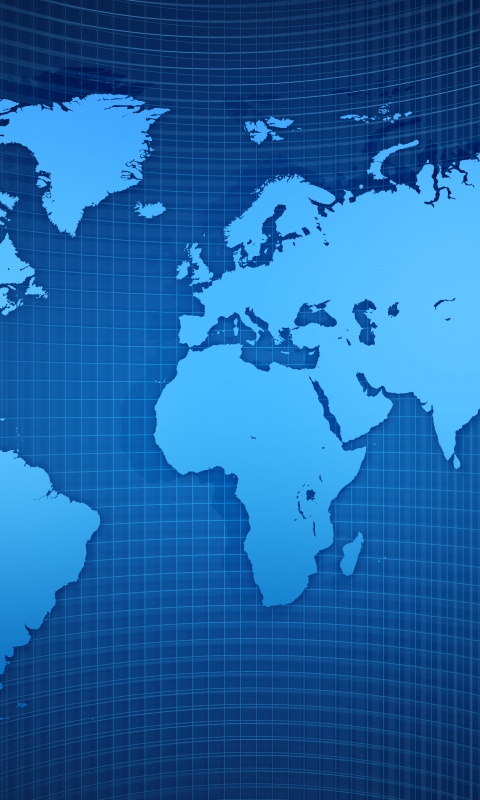 Цифровая карта мира обои