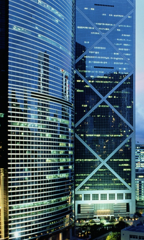 Группа небоскребов обои