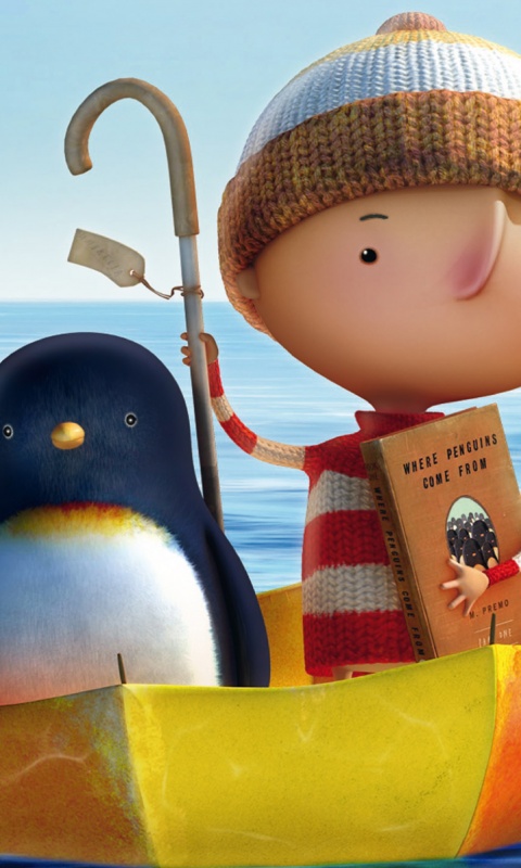 Откуда приходят пингвины обои