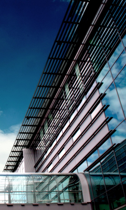 Стекло и металл обои