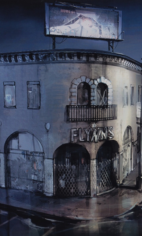 Зал игровых автоматов Флина обои