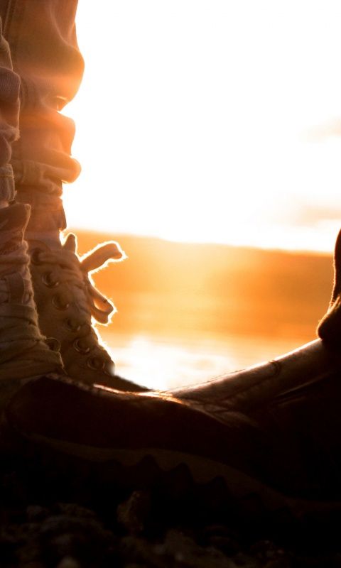 Поцелуй на цыпочках обои