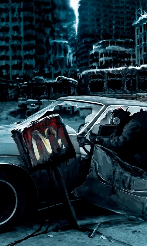 Картина запустения обои