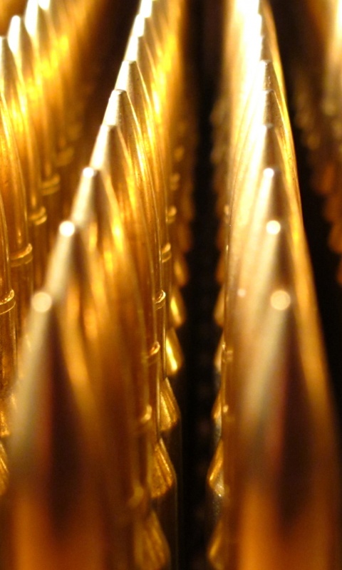 Стройные ряды патронов обои