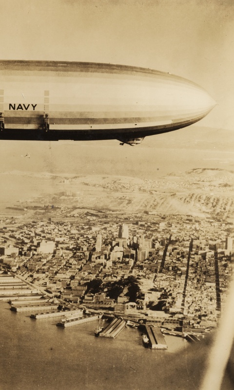 Дерижабль обои