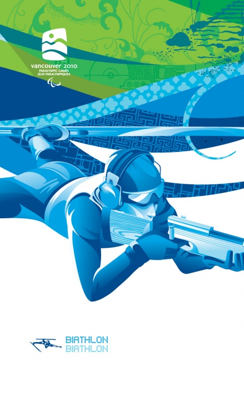 Олимпиада в Ванкувере 2010: Биатлон обои