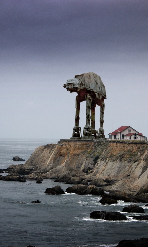 Звездные войны в нашем мире обои