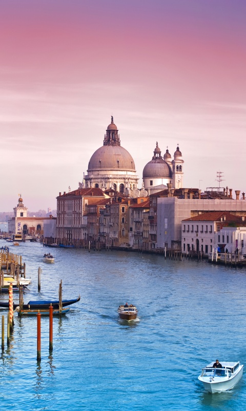 Канал в Венеции обои