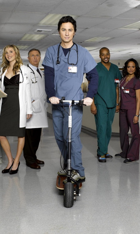 Герои сериала Клиника обои