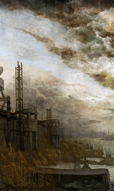 Панорама из Сталкера обои