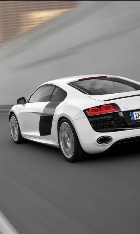 Ауди вид сзади обои