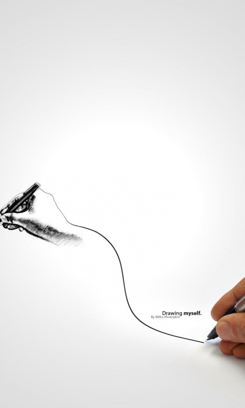 Рисунок - рекурсия обои