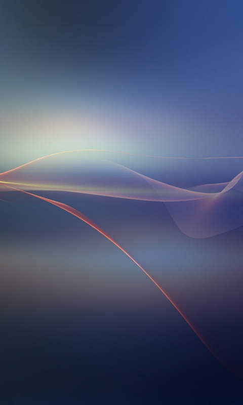 Абстрактные минималистичные волны обои