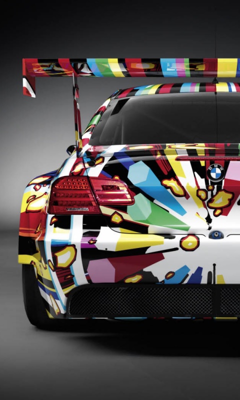 BMW  в сумасшедшем окрасе обои