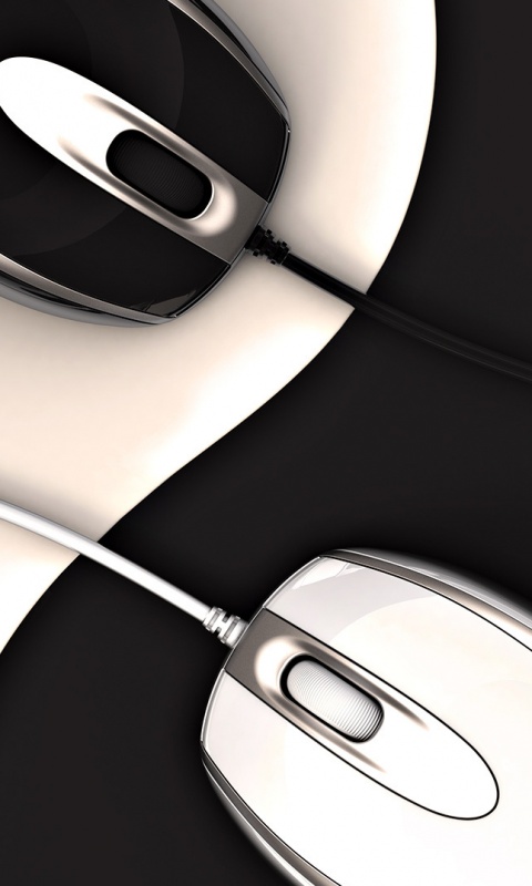 Инь Янь мышки обои