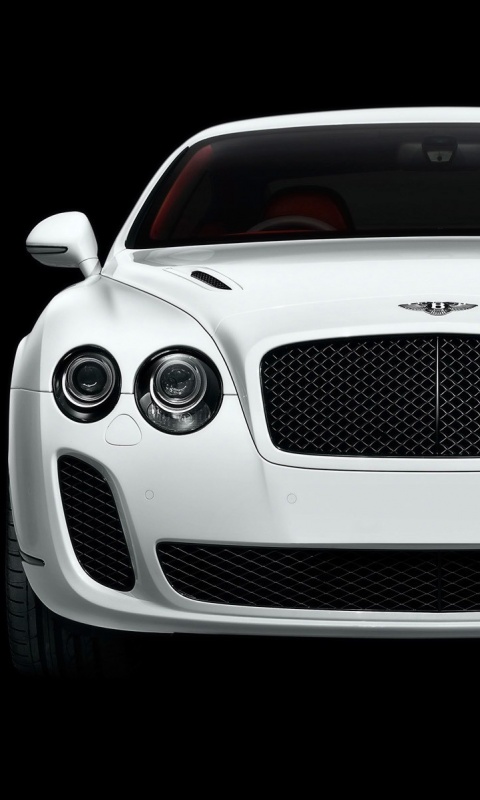 Белый Бентли Континентал обои