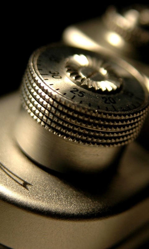 Макро фото переключателя на фотоаппарате обои