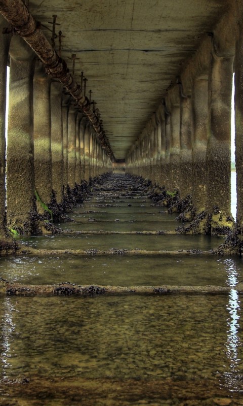 Туннель в бесконечность обои