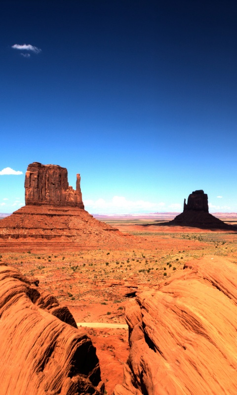 Долина монументальных гор обои