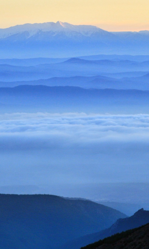 Слой тумана обои