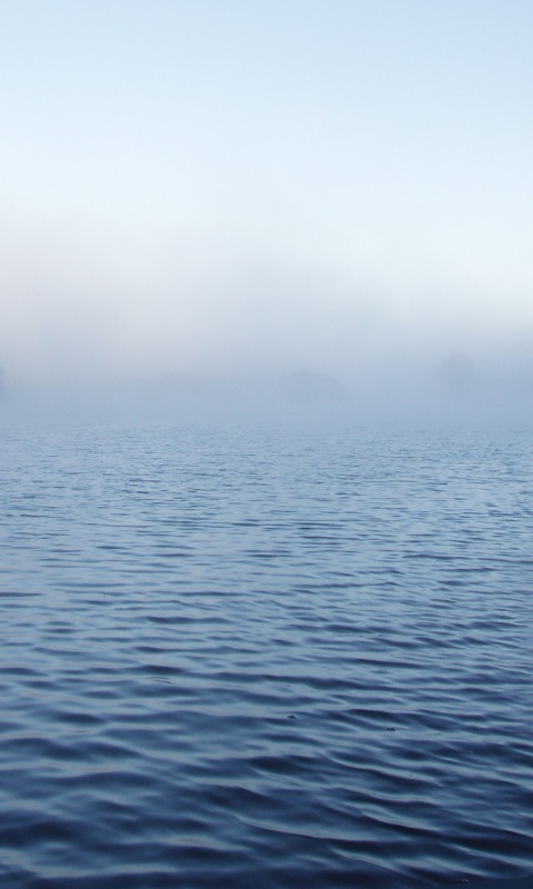 Речной туман обои