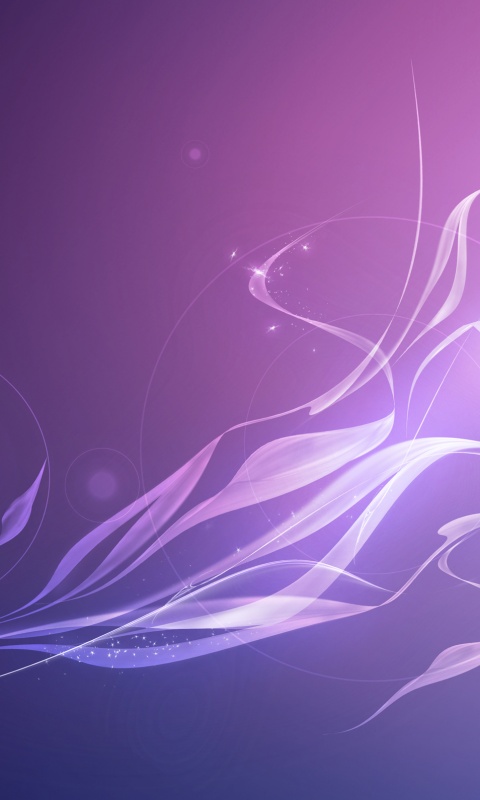 Лёгкая сиреневая абстракция обои