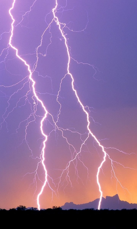 Двойная молния обои