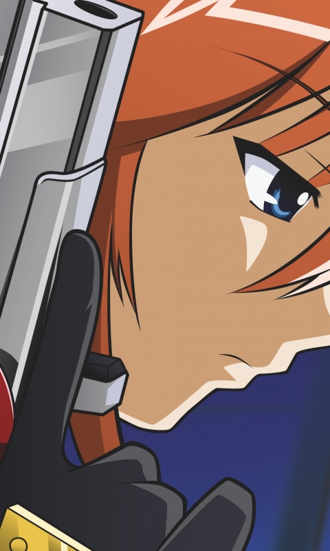 Девушка с пистолетом обои