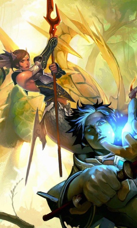 Фэнтези битва обои