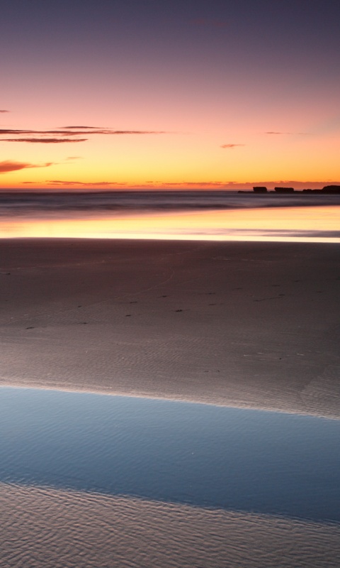 Песчанная отмель обои