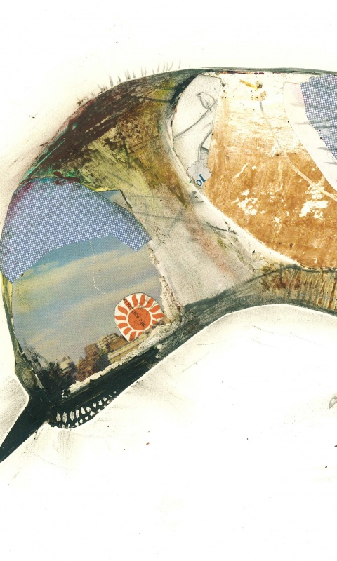 Аппликация Стефана Томпсона "Птица" обои