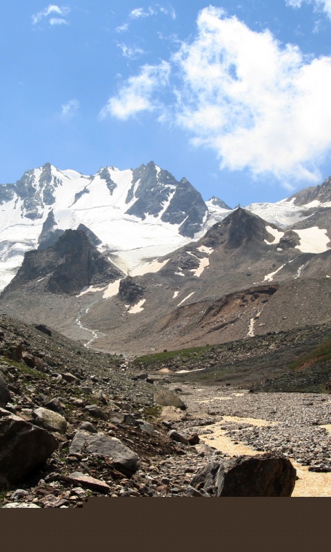 Горный пейзаж обои