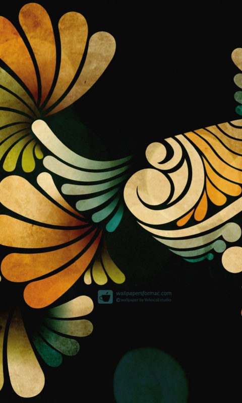 Узор «Рыбка» обои