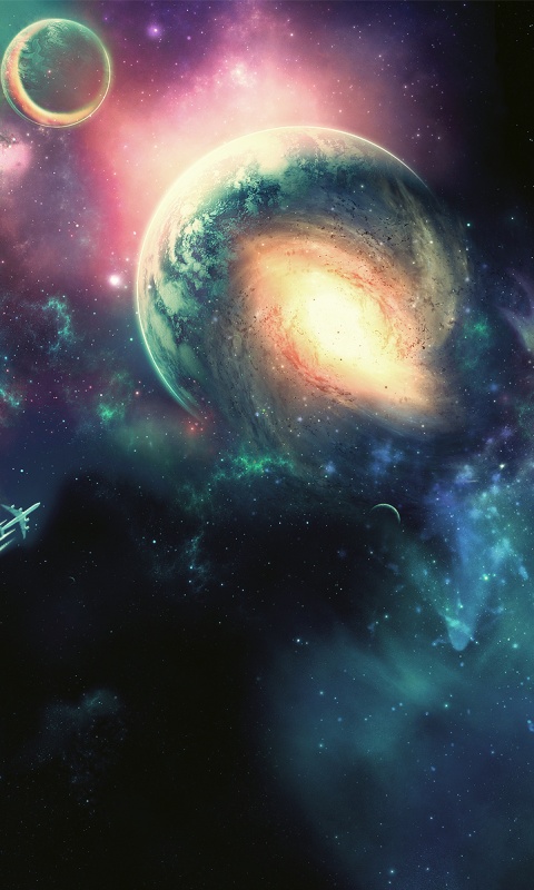 Звездный корабль обои