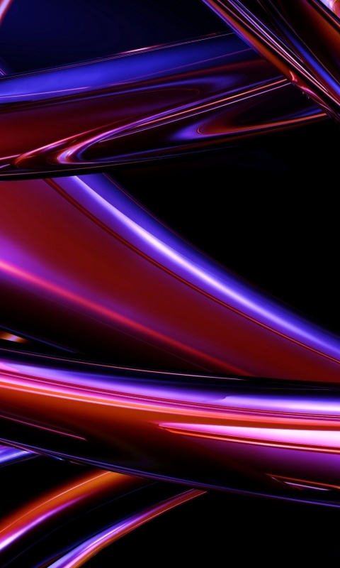 Металлические потоки обои