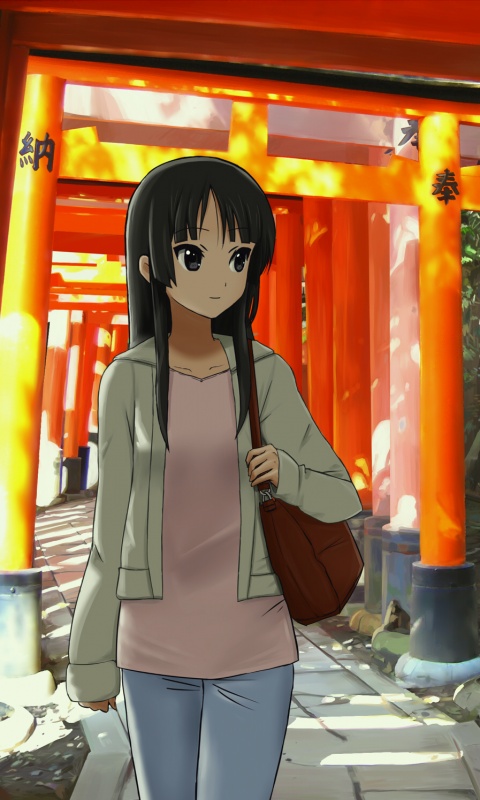 Акияма Мио обои