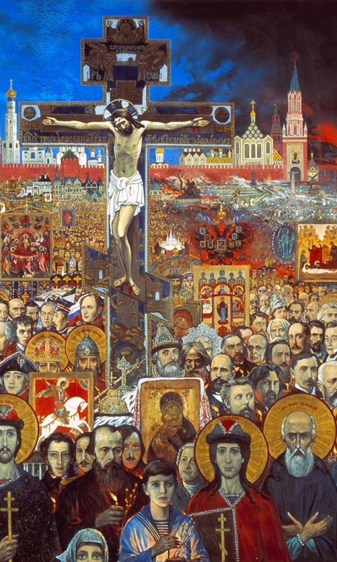 Илья Глазунов "Вечная Россия" обои