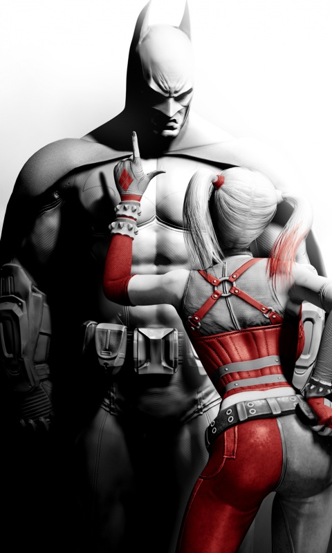 Бэтман и Харли Куин обои