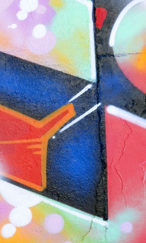 Граффити на стене обои