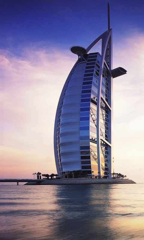 Бурдж Аль Араб в Дубае обои